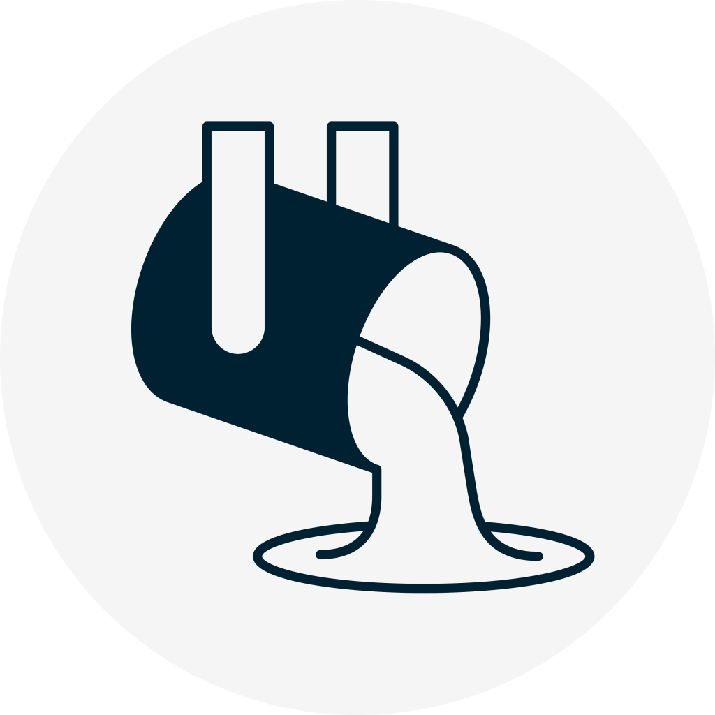 Laying slab icon