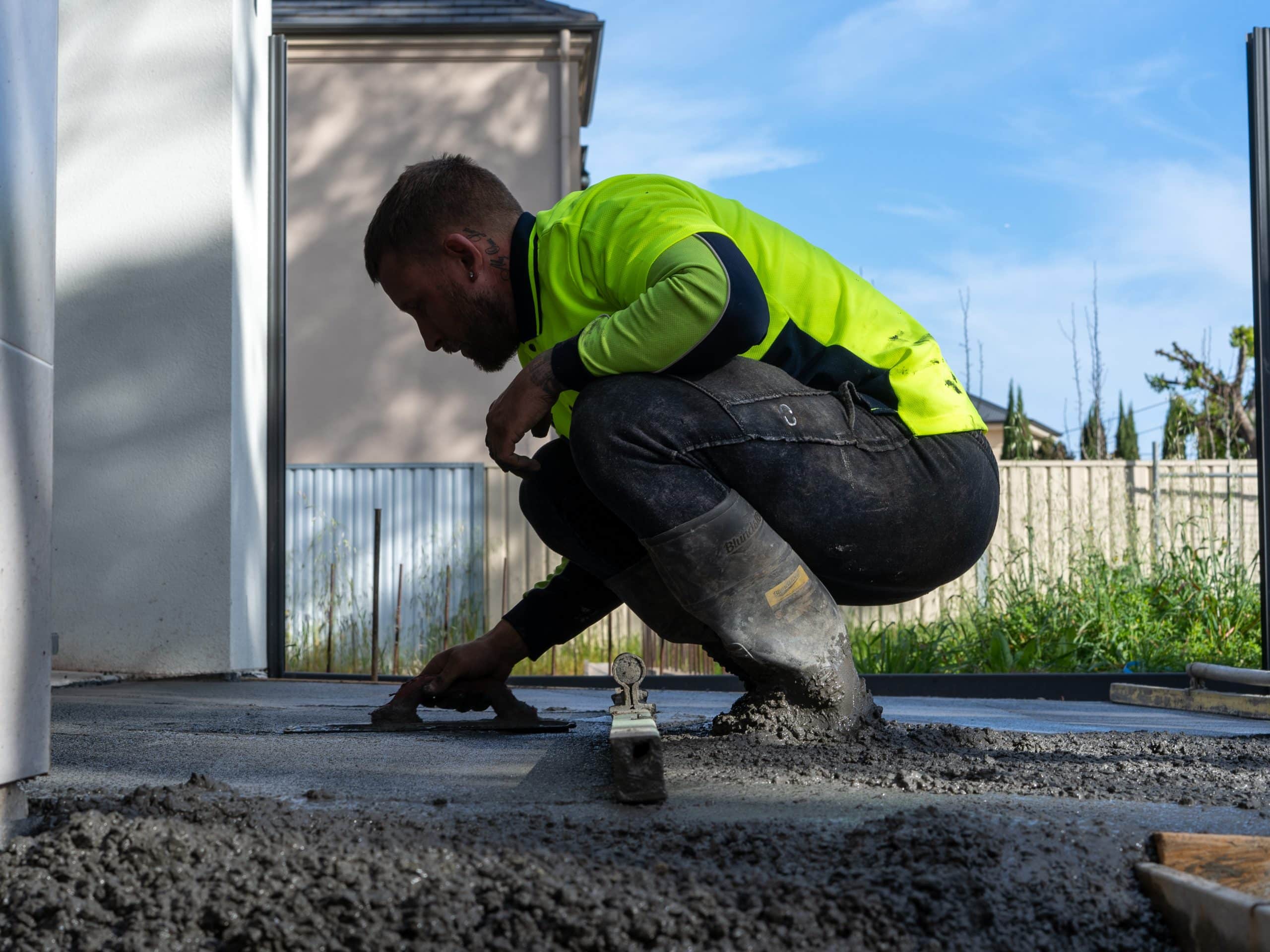 Finishing concrete in adelaide